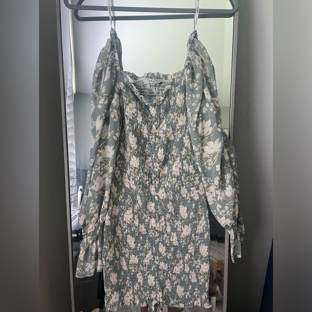 Papaya stretchy tight dress